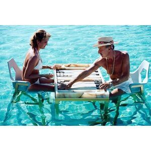 Slim Aarons “Keep Your Cool” 1978 Large Unframed Art Print about - 47×37